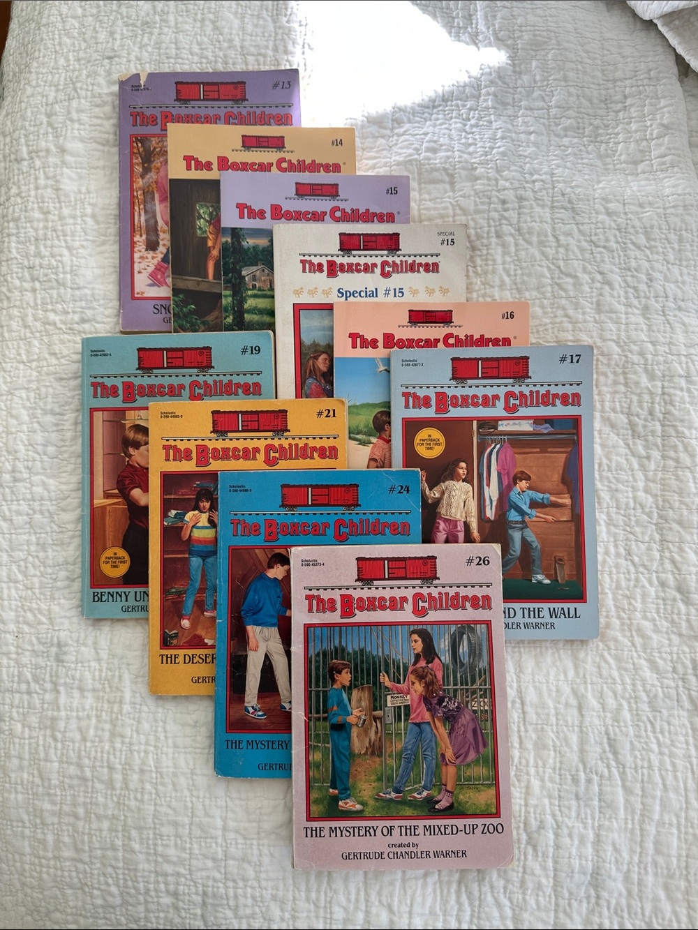 Lot of 10 Boxcar Children books